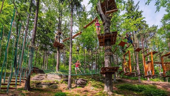Park Linowy Trollandia w Szklarskiej Porębie – aktywna atrakcja dla całej rodziny